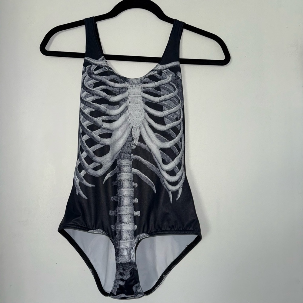 Blackmilk skeleton bodysuit/swimsuit small